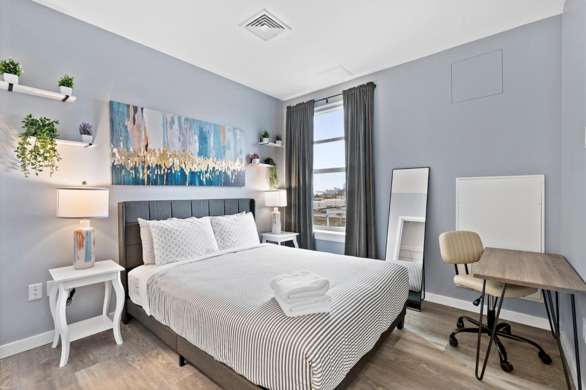 Furnished Apartments Near Encore Everett Ruang foto