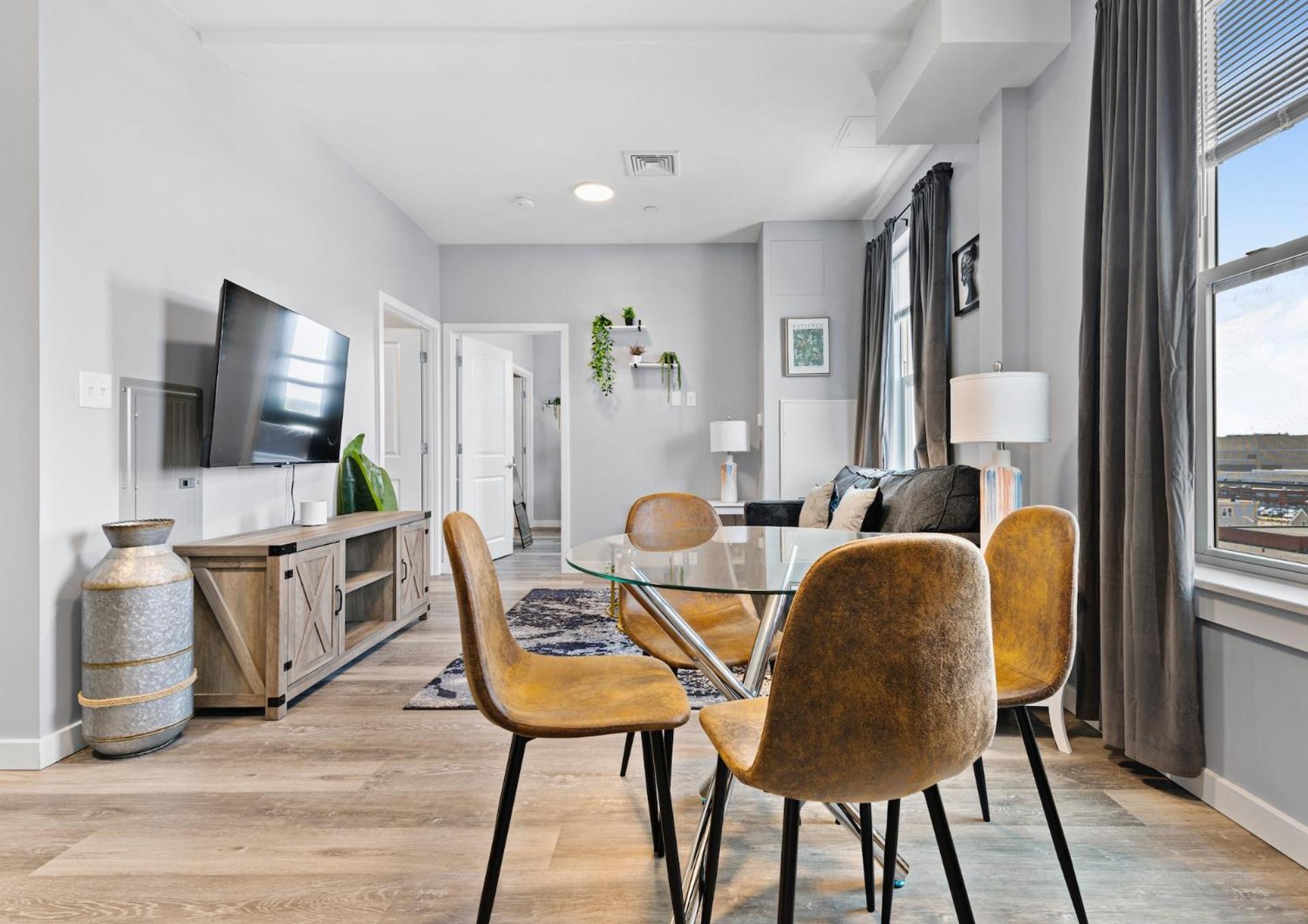 Furnished Apartments Near Encore Everett Ruang foto