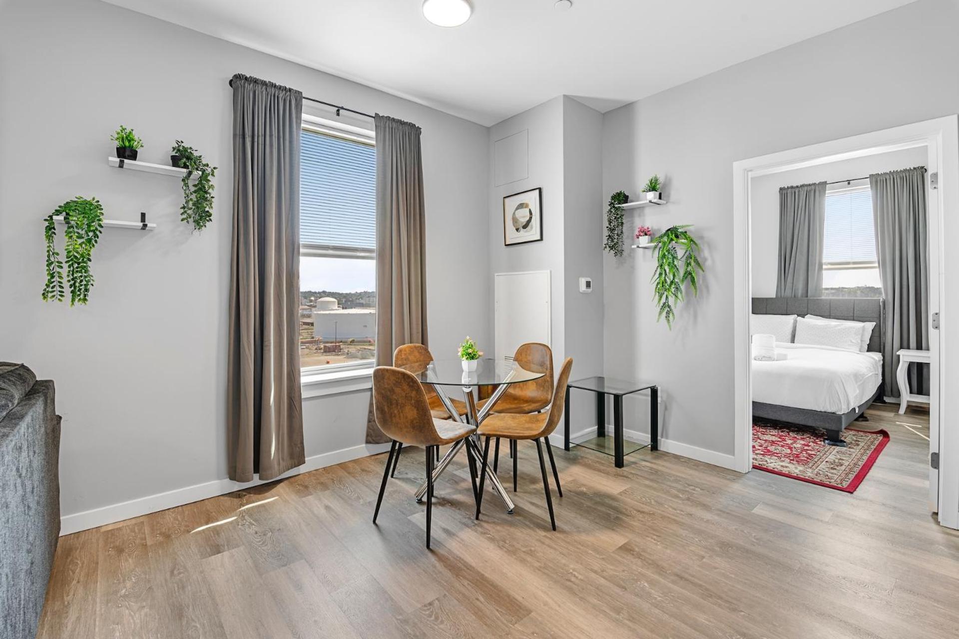 Furnished Apartments Near Encore Everett Ruang foto
